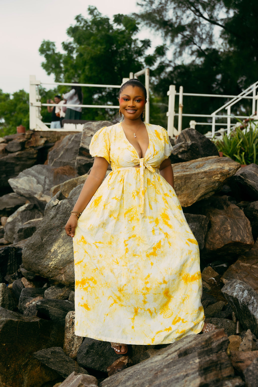 Adire Day Dress