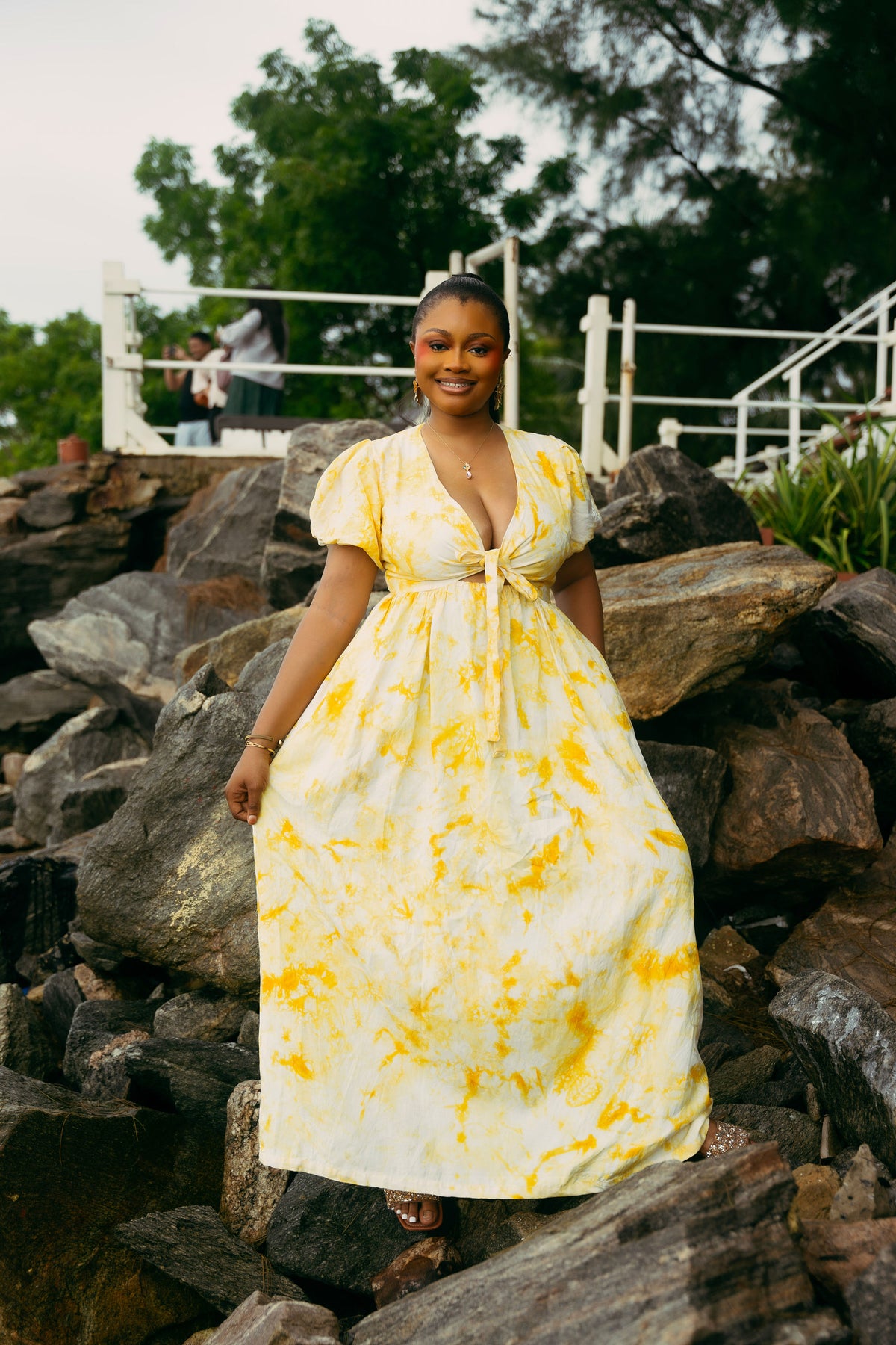 Adire Day Dress